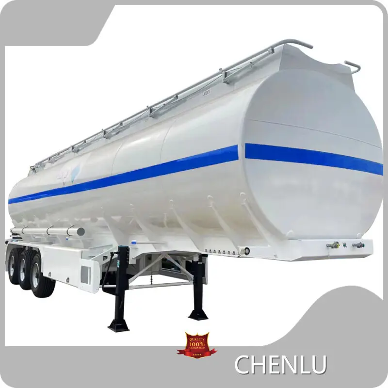 Semi Truck Flatbed Trailer for Sale LJT9406GRY47 - - Chenlu Trailer 1