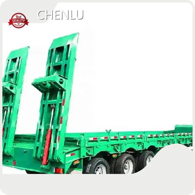 Chenlu Trailer Truck Trailer Low Bed Expandable Low Bed Trailer Truck Trailer Low Bedseries 1