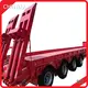 Chenlu Trailer Semi Truck Flatbed Trailer for Sale 4 Axles 100T Semi Trailerfactory Price 1