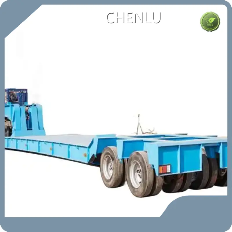 Low Loader Flat Bed Time 20-35 Days - - Chenlu Trailer 1
