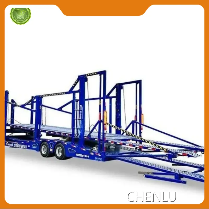 Chenlu Trailer Semi Car Hauler Trailer for Sale China Semi Car Hauler Trailer for Salemanufacturing 1