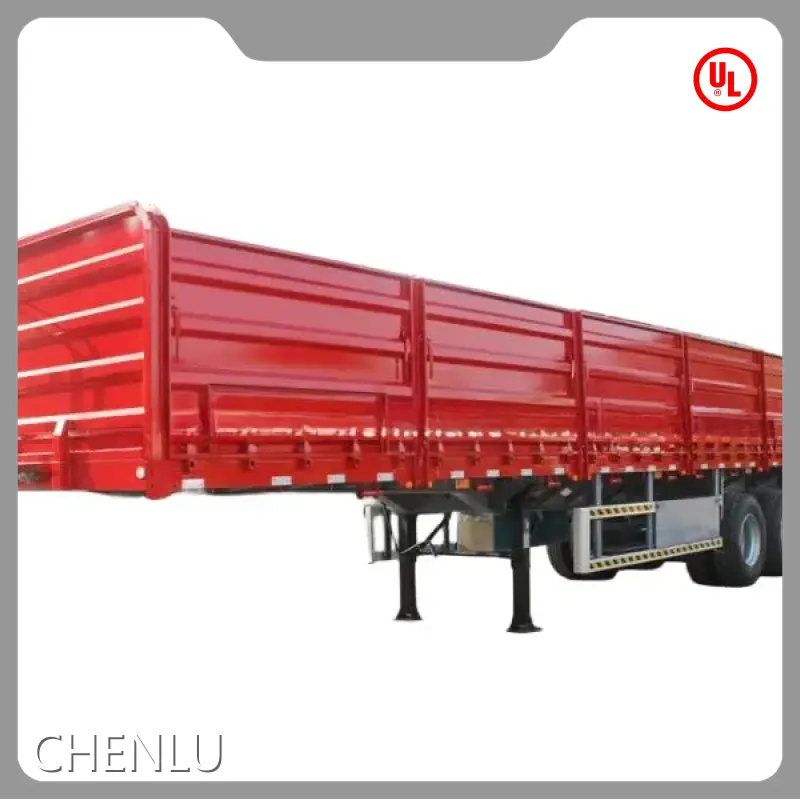 Flat Bed Semi Trailers Time 20-35 Days - - Chenlu Trailer 1