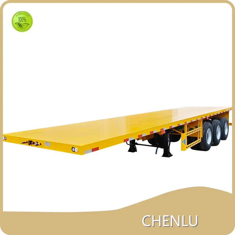 Chenlu Trailer Semi Flatbed Trailers for Sale CHENLUmanufacturer 1