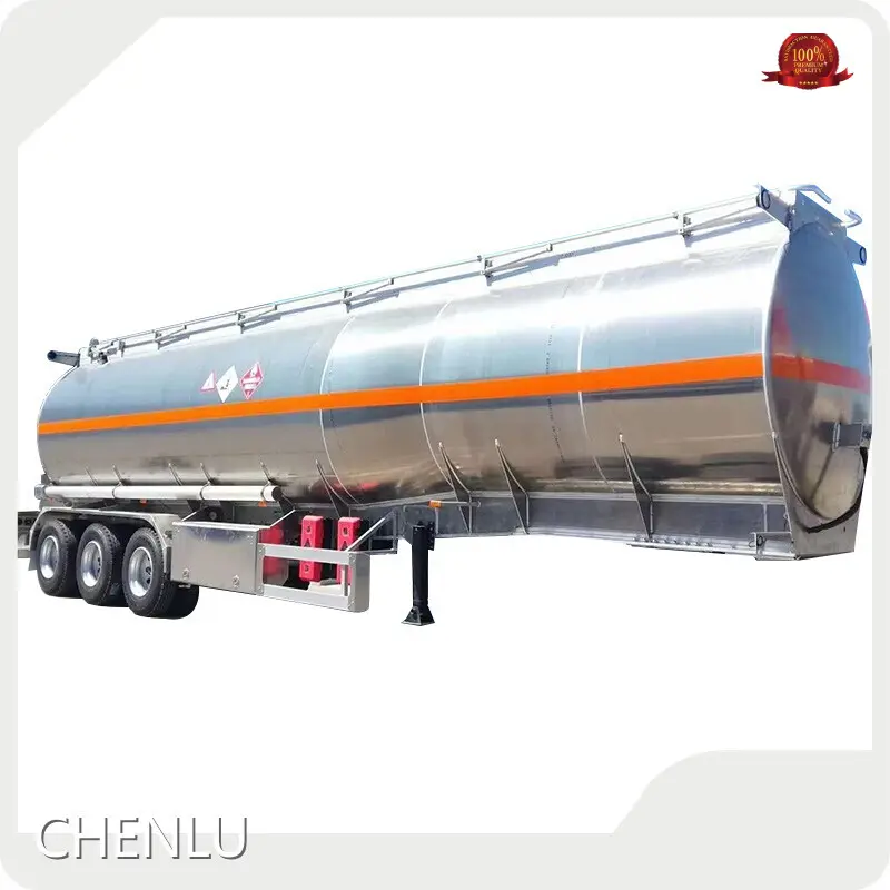 Lowboy Semi Trailer Oil Tanker Semi Trailer Mechanical Suspension Air Suspensionfactory Direct Supply 1