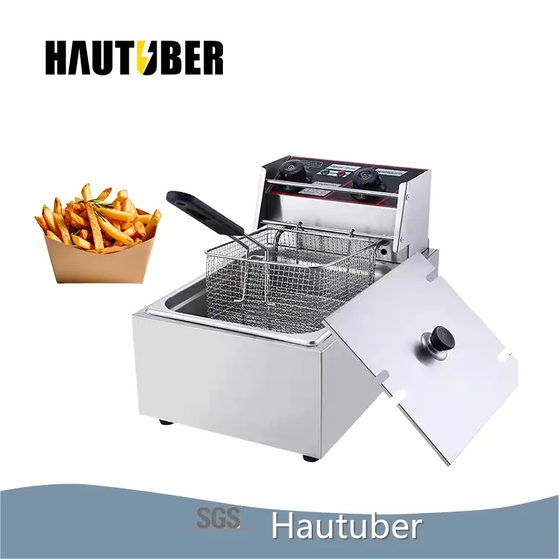 Commercial Electric Deep Fryer 295*465*300mm HTY-Zcompany 1