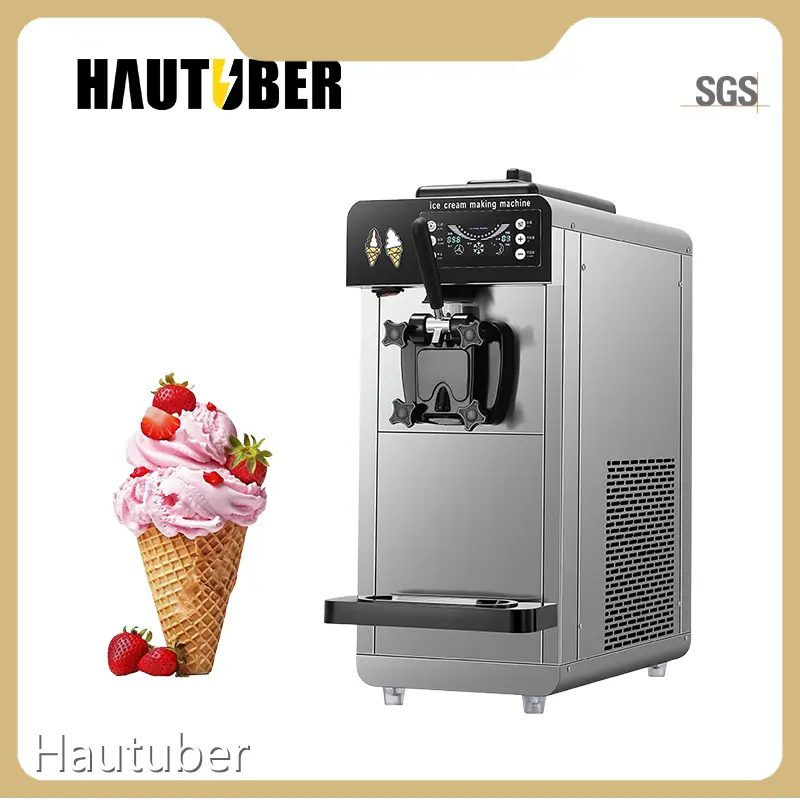 Custom Ice Cream Machine Steel Plate，304 Stainless Steel by Hautuber 1