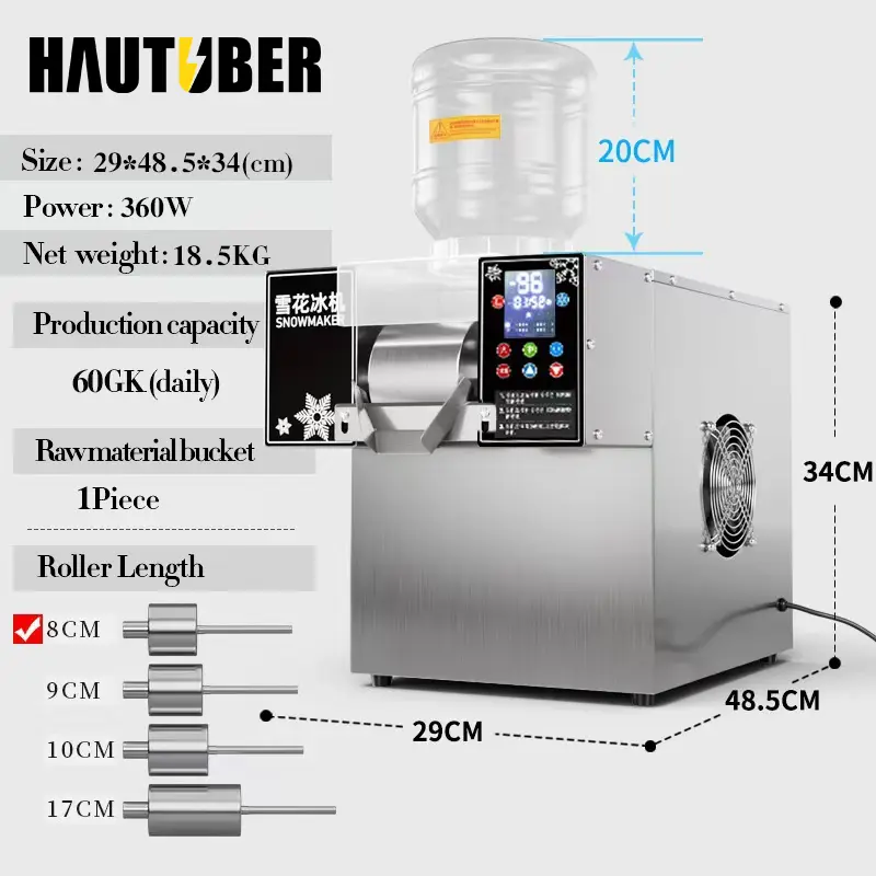 Snow Flake Ice Machine Qingdao by Hautuber 3