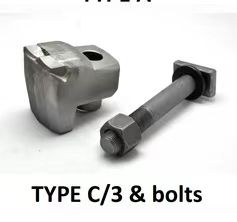 Carbide Tipped Forestry Mulcher Teeth - Type C FAE Style 7
