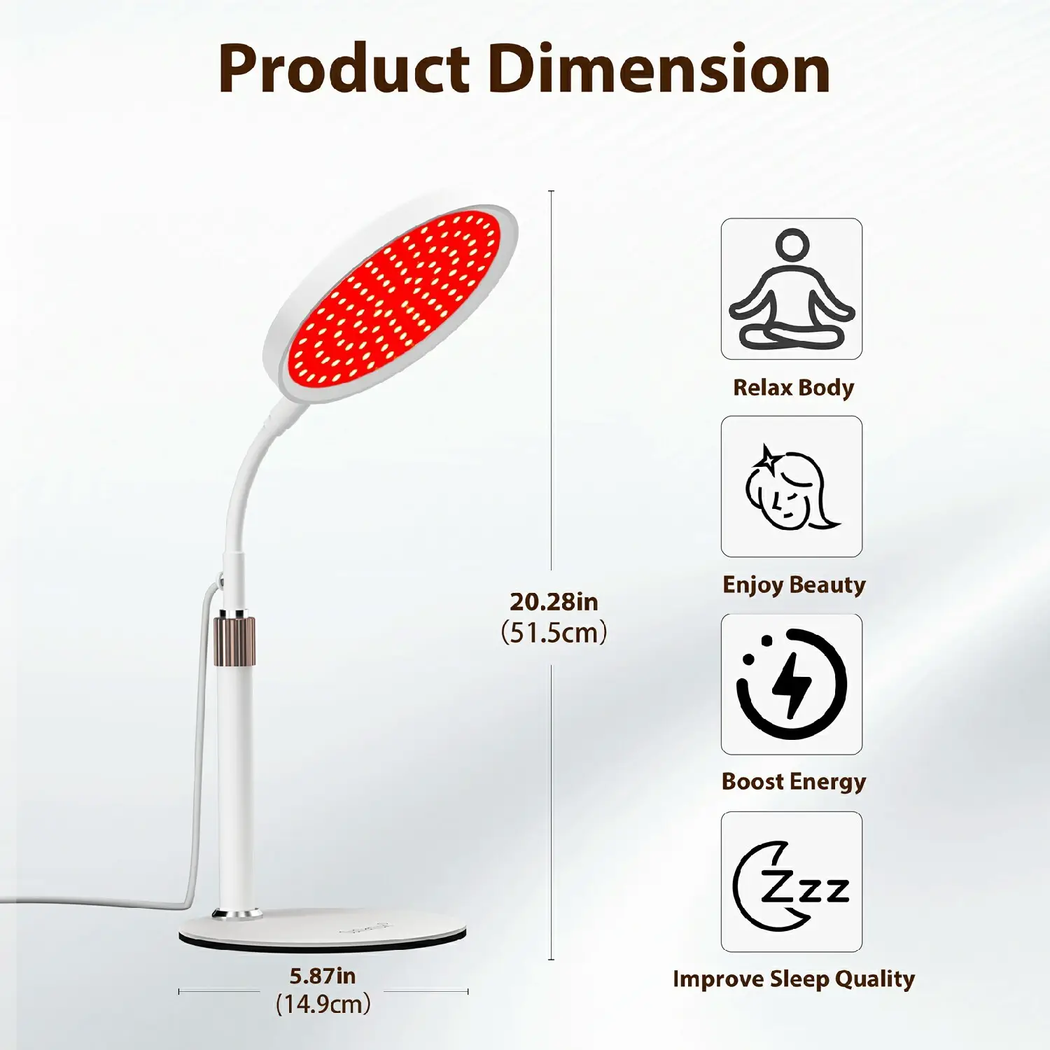 Portable Red Light Therapy Device by Best Therapy Lights-1 5