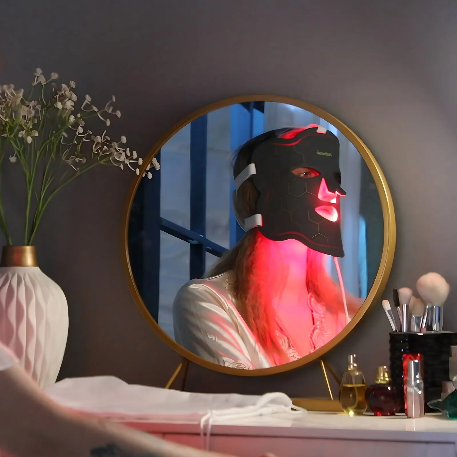 Red Light Therapy Face Mask - - Best Therapy Lights 3