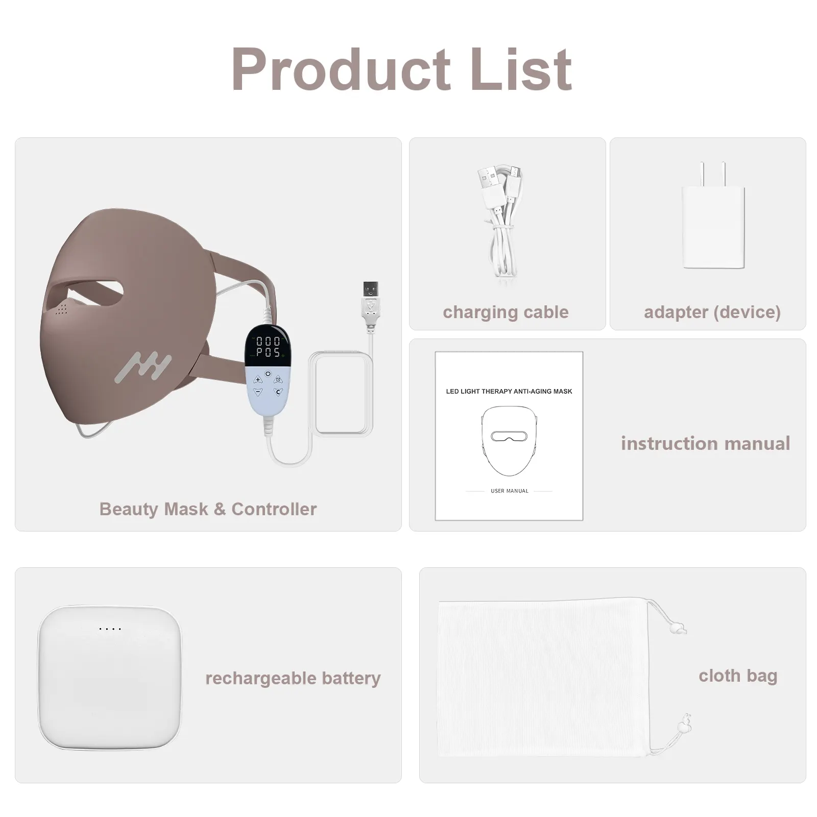 Led Face Mask Light Therapy Wholesale - Best Therapy Lights-1 5