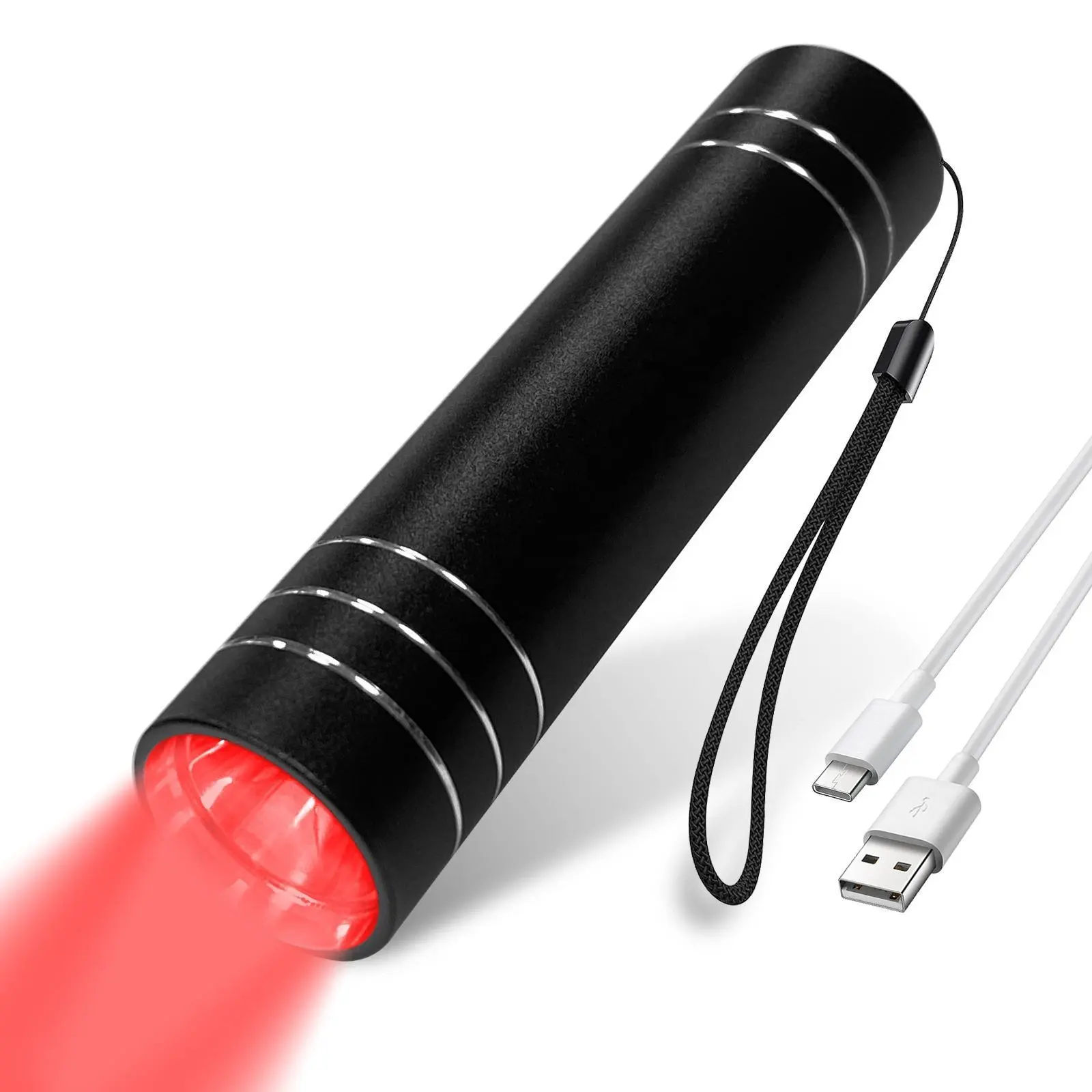 Red & torche de luminothérapie proche infrarouge - dispositif portable à double longueur d'onde de 660 nm et 850 nm pour un soulagement ciblé 1