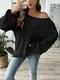 Womens Cream Pullover Sweater - for Outdoor - Yimei Garment 2