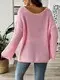 Womens Cream Pullover Sweater - for Outdoor - Yimei Garment 5