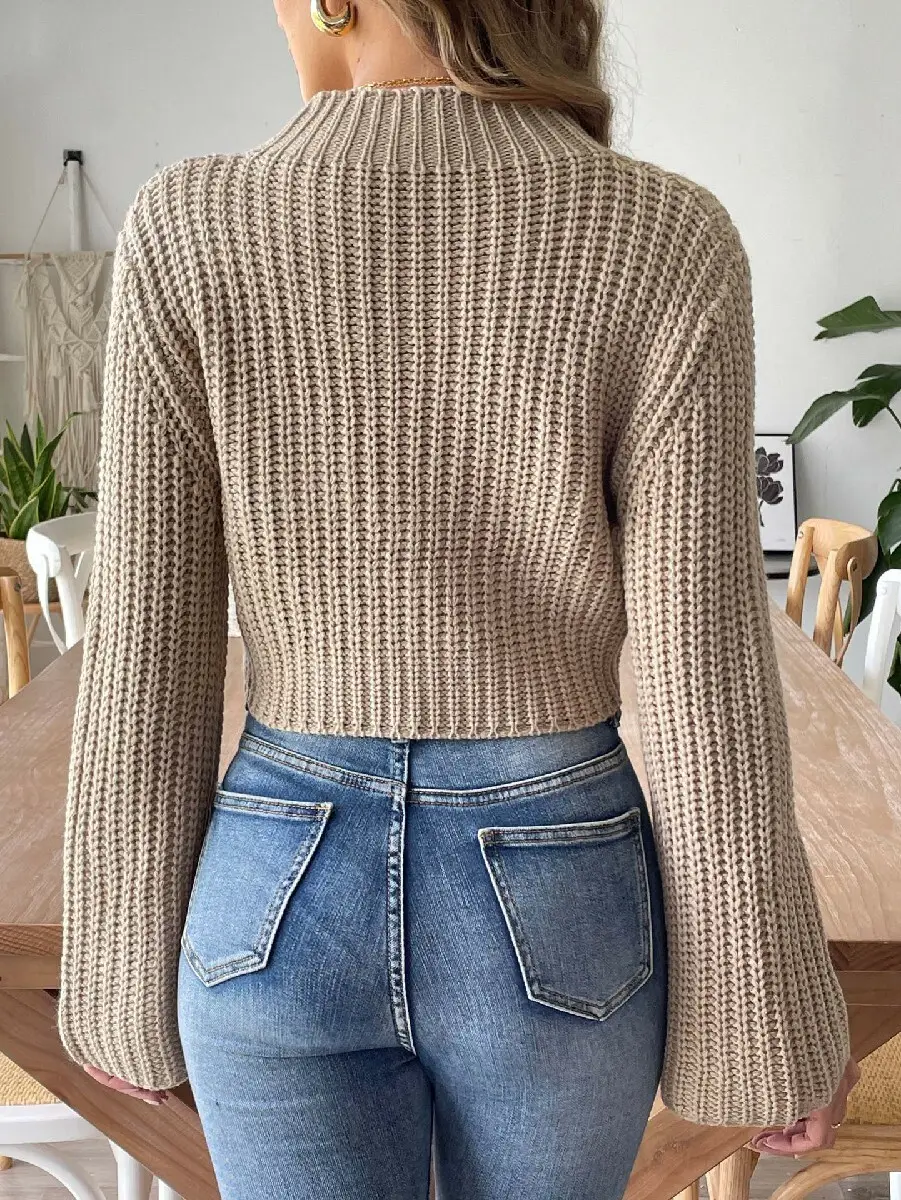 Womens Turtleneck Sweater for Outdoor with Good Price 4