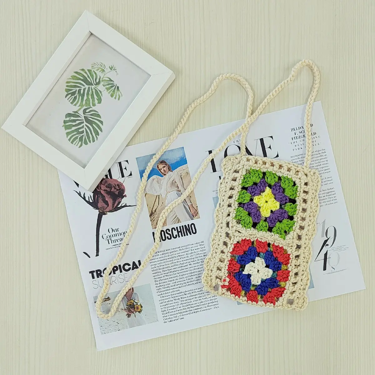 Fashion Personalised Crochet Bag Quality Assurance for Park 3