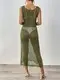 Womens Wide Leg Beach Pants for Supermarket Factory Price 6