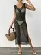 Womens Wide Leg Beach Pants for Supermarket Factory Price 4