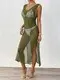 Womens Wide Leg Beach Pants for Supermarket Factory Price 7
