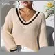 Women's Crewneck Pullover Sweater - for Marketplace - Yimei Garment 1