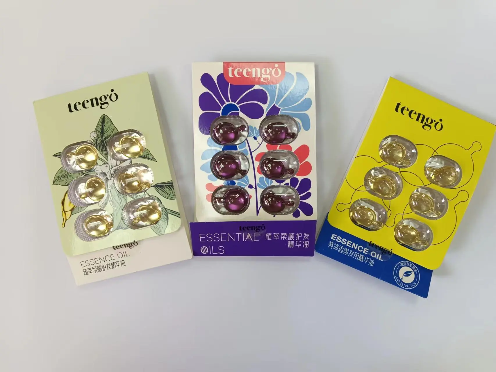 Hair care capsule, smooth, repairing hair 1