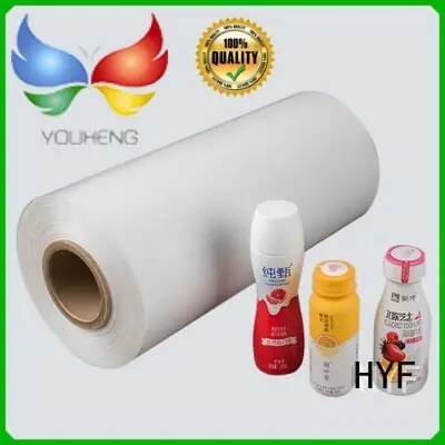 HYF petg film suppliers with printing for food 1