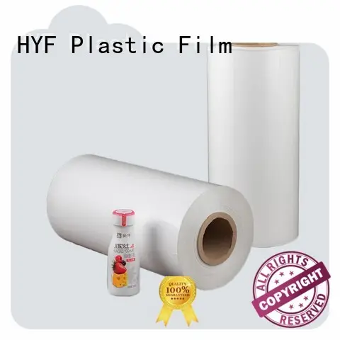 HYF high quality petg shrink film wholesale for beverage 1