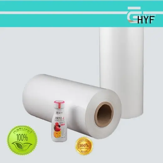HYF best high shrink film with printing for food 1