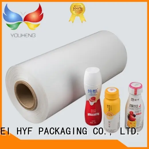 HYF petg heat shrink film supplier for beverage 1