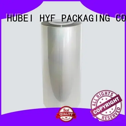 HYF latest pla shrink wrap factory for label 1
