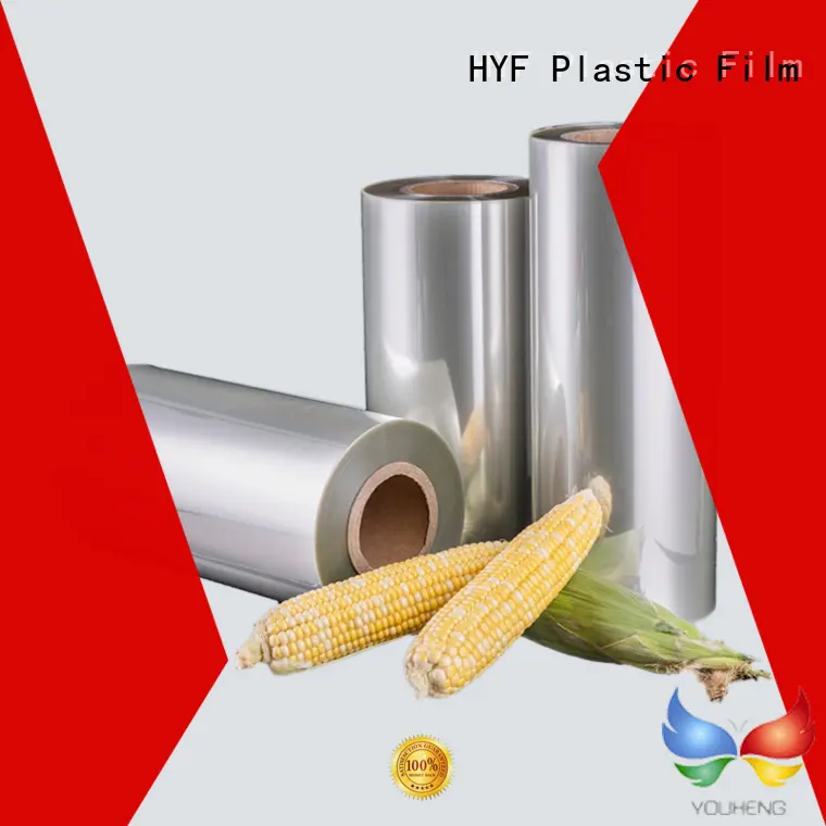 HYF poly lactic acid film with printing for food 1