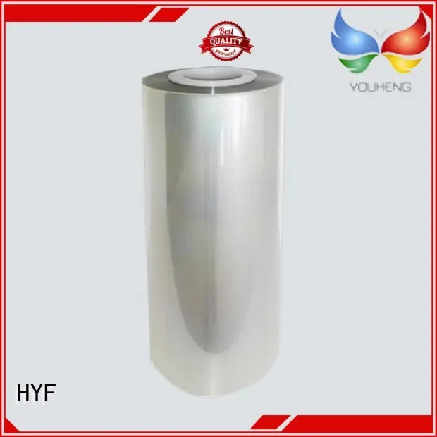 HYF factory price polylactide film with printing for label 1