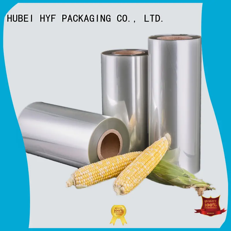 HYF factory price pla shrink wrap with printing for label 1