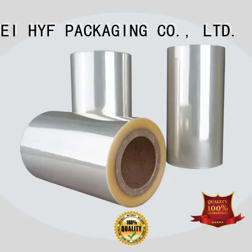 HYF pvc heat shrinkable film with perfect shrinkage for food 1