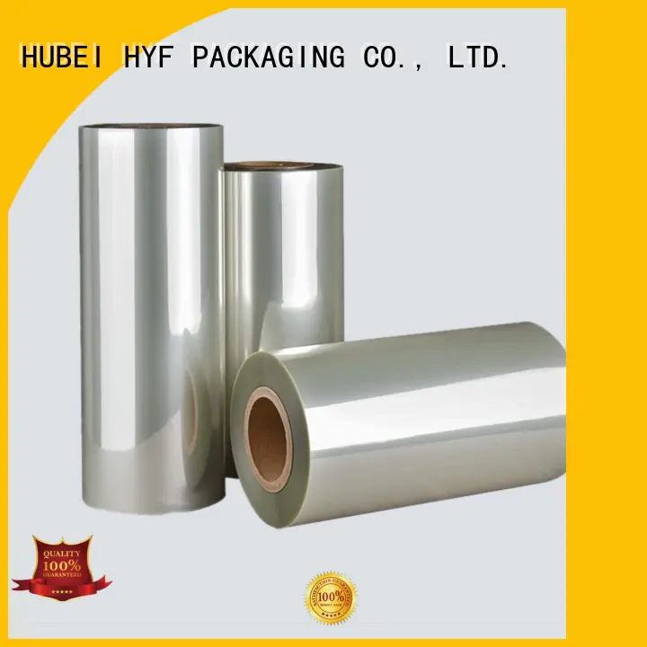 HYF clear petg film suppliers supplies for juice 1