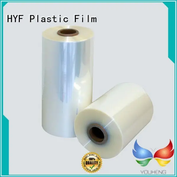 HYF pla plastic film with printing for packaging 1