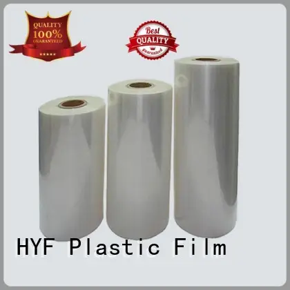 HYF safe polylactide film for busniess for beverage 1