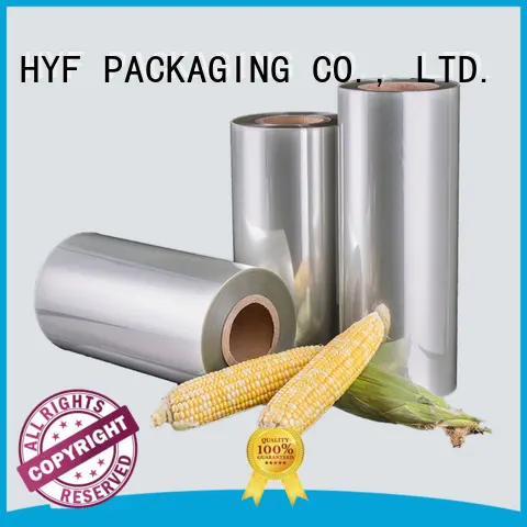 HYF top poly lactic acid film for busniess for packaging 1