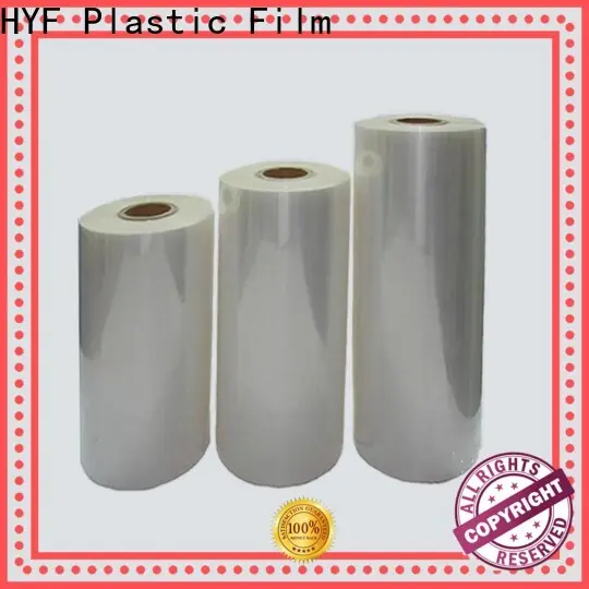 HYF high quality polylactide film with printing for juice 1