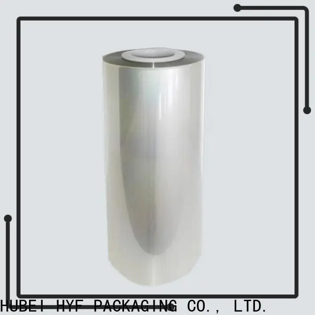 HYF new pla plastic film company for beverage 1