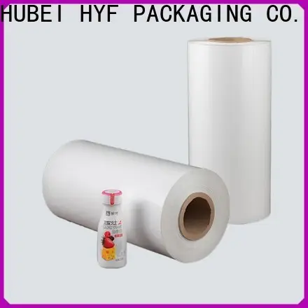 HYF petg film manufacturer for juice 1