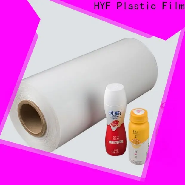 HYF petg shrink sleeve with printing for label 1
