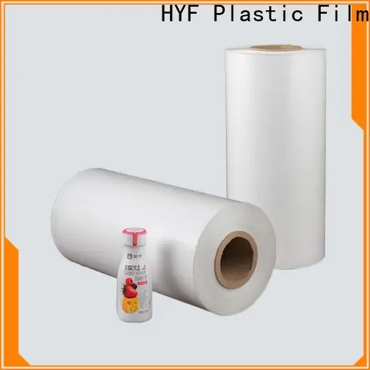 custom high shrink film with printing for label1 1