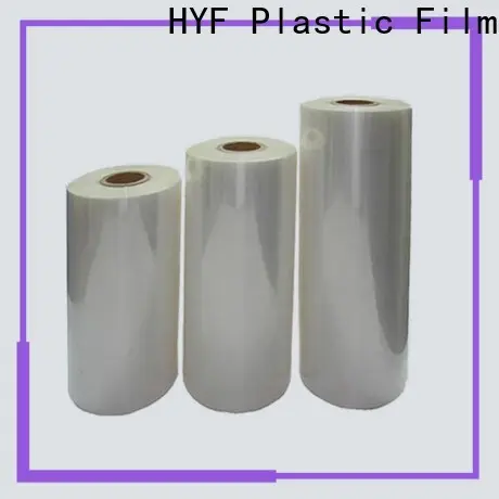 HYF polylactide film with perfect shrinkage for beverage 1