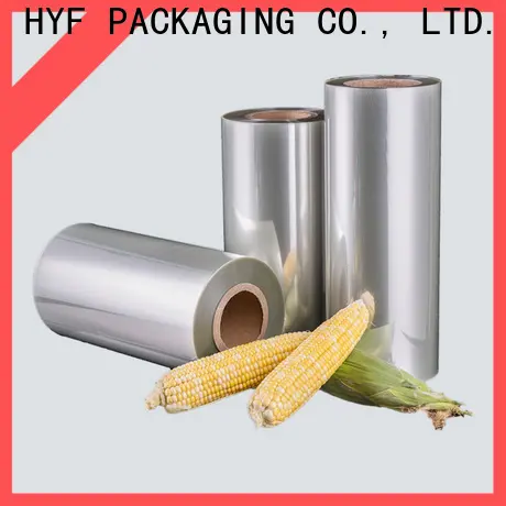 HYF custom pla shrink film company for beverage 1