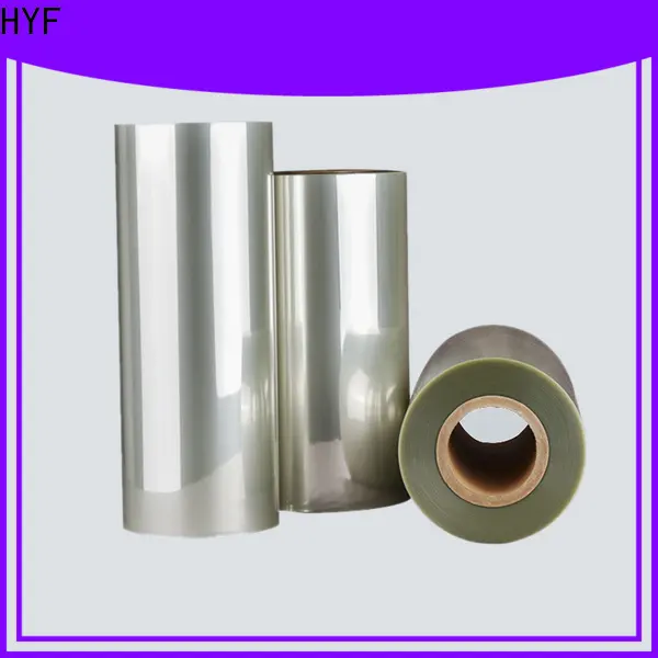 HYF clear heat shrink film with printing for packaging 1