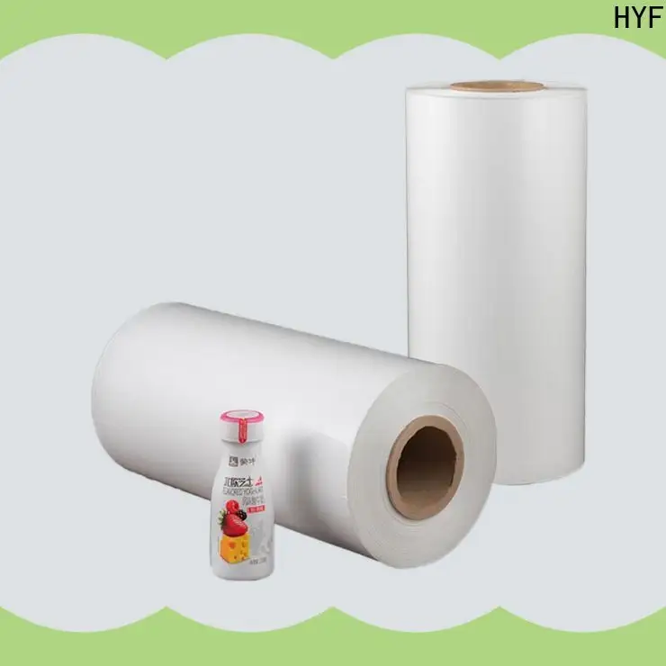 HYF factory price petg heat shrink film supplier for juice 1
