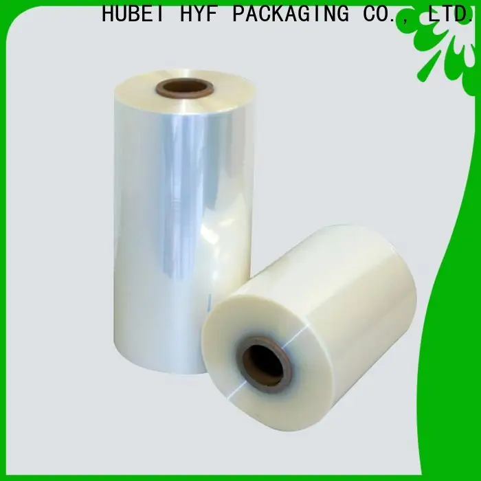 HYF fast delivery pla shrink wrap supplier for label 1
