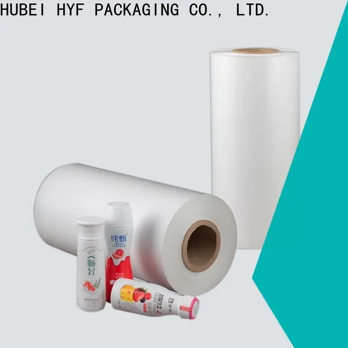HYF clear high shrink film supplier for label 1