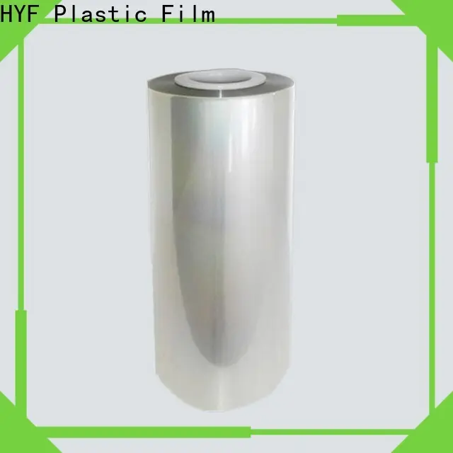 HYF custom pla shrink wrap for busniess for label 1